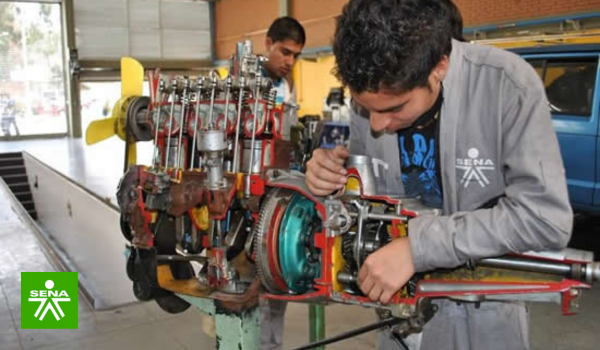 Tecnico Sena en Mantenimiento de Motores a Gasolina y Gas